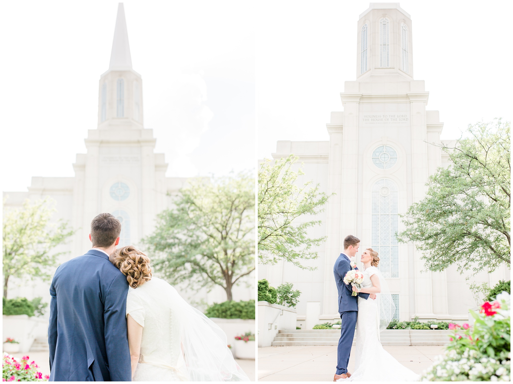 St. Louis LDS Temple Wedding