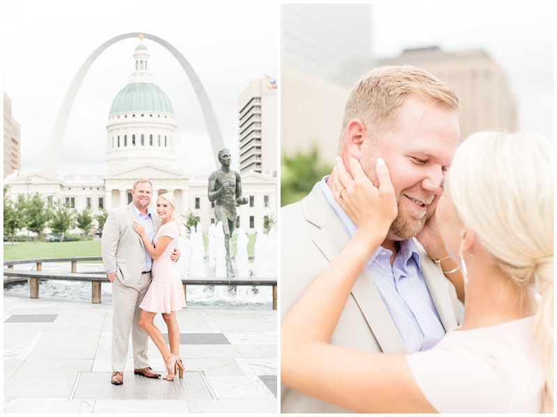 St. Louis Arch Engagment Session