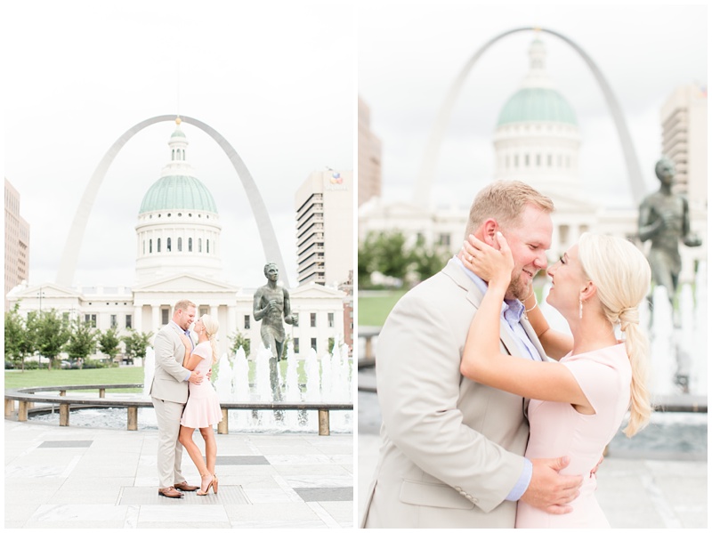 St. Louis Arch Engagment Session