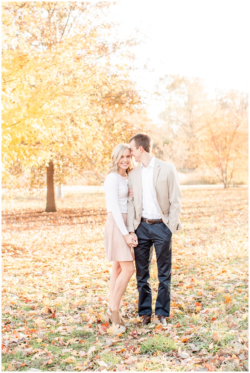 Forest Park Fall Engagement Session