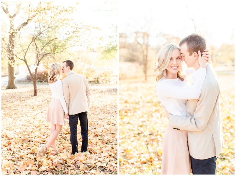 Forest Park Fall Engagement Session