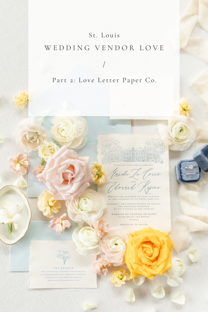 St. Louis Wedding Vendor Love, Love Letter Paper Co