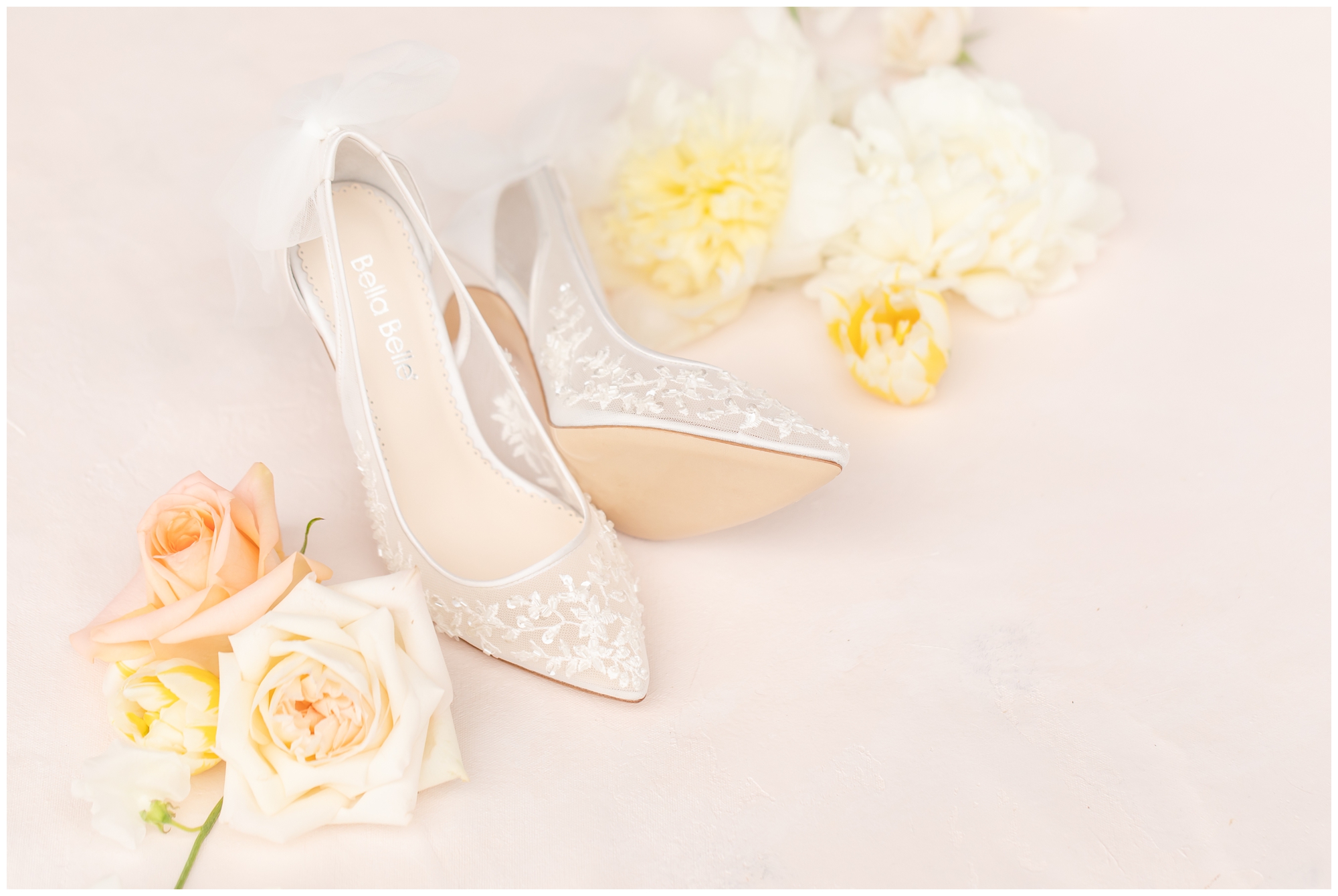 Edna Bow Pointed Toe Bella Belle wedding shoes