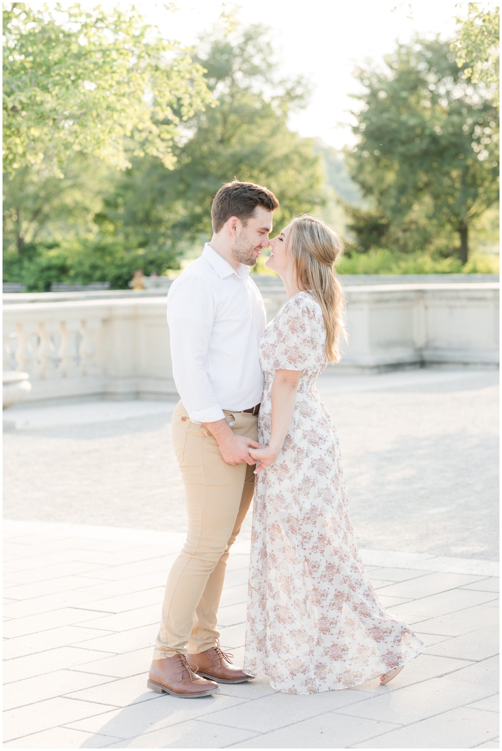 Engagement Session in Forest Park St. Louis