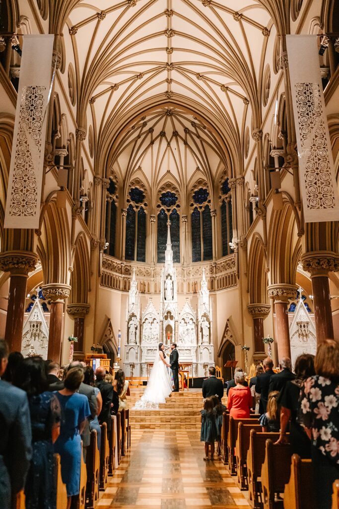 Missouri Wedding Mass, St. Louis Catholic Wedding Inspiration, SFX College Church Wedding Ceremony