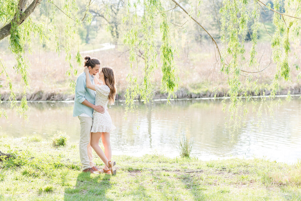 Forest Park Engagement Photoshoot, Emily Broadbent Photography, Engaged at Forest Park, Spring St. Louis Engagement