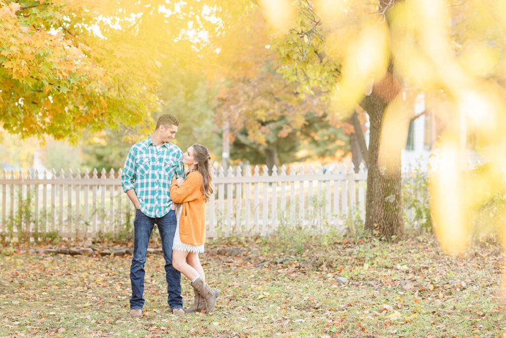 Faust Park Autumn Engagement, Engaged in St. Louis, Best Photoshoot Location, Emily Broadbent Photography