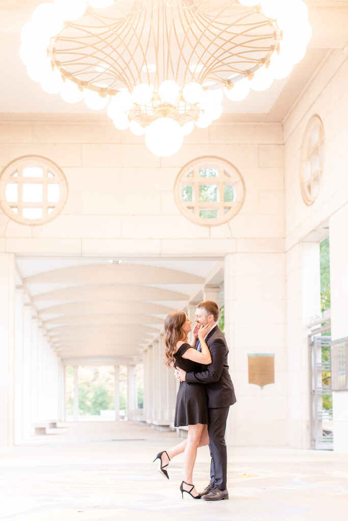 The Muny, Indoor/Outdoor Photoshoot Location in St. Louis, Best Engagement Shoot Spot St. Louis