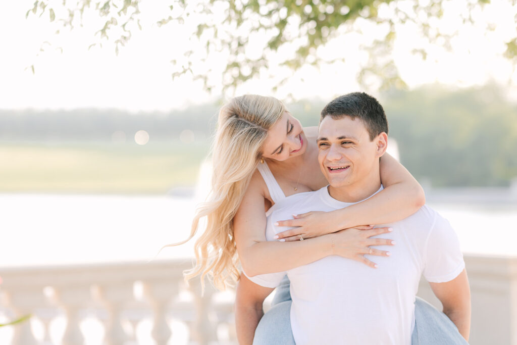 Best Engagement Location in St. Louis, The Grand Basin, Emily Broadbent Photography